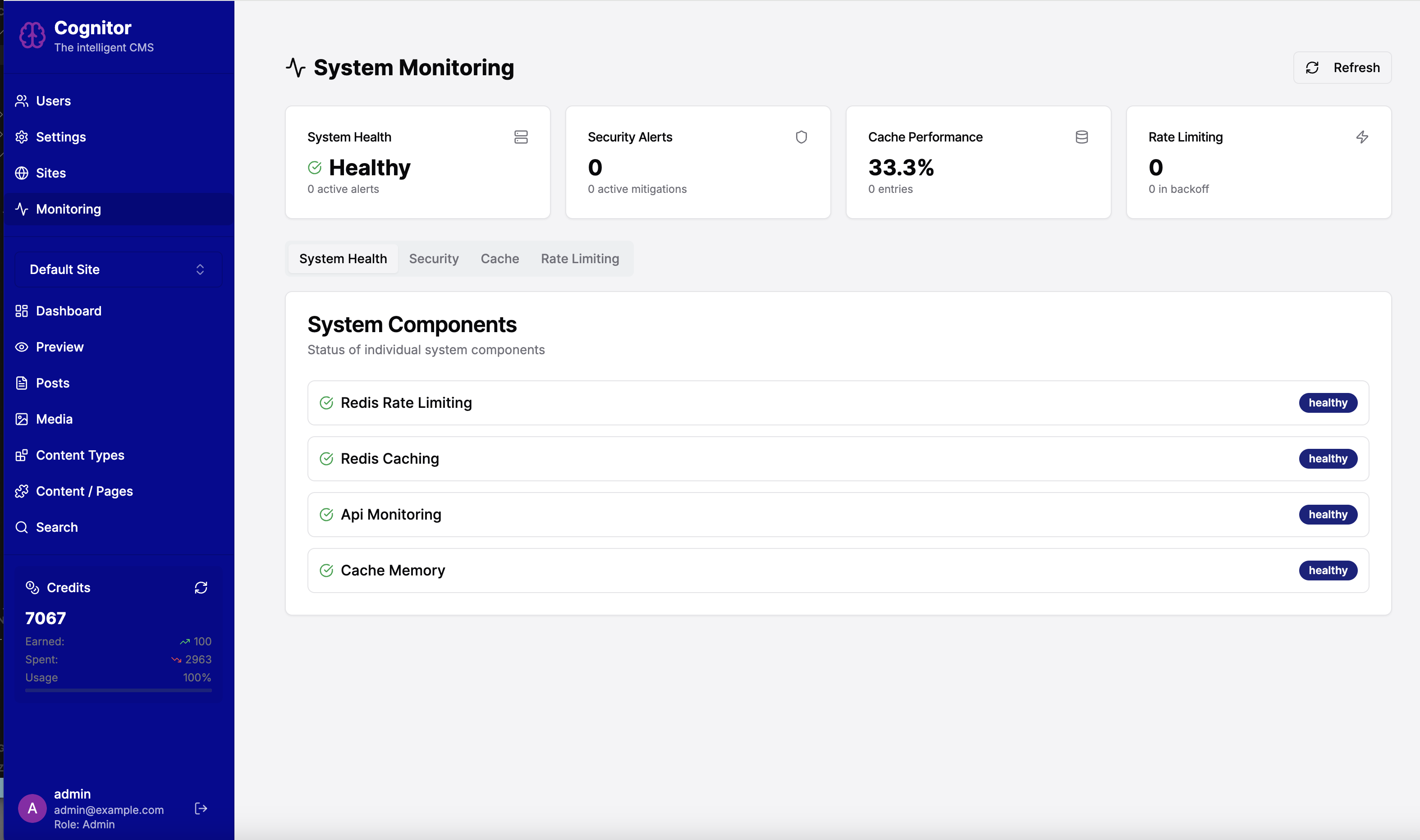 System Monitoring